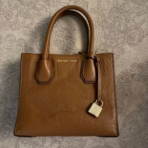 Michael Kors Brown Leather Tote Bag